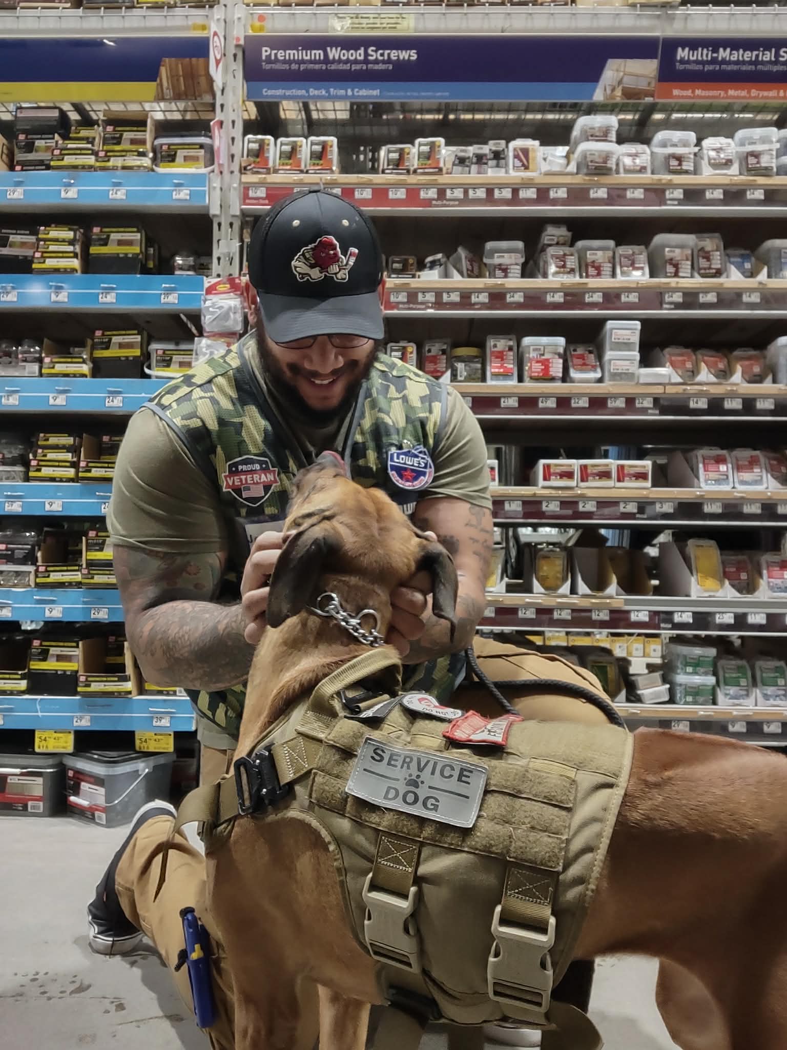 K9JF team at store